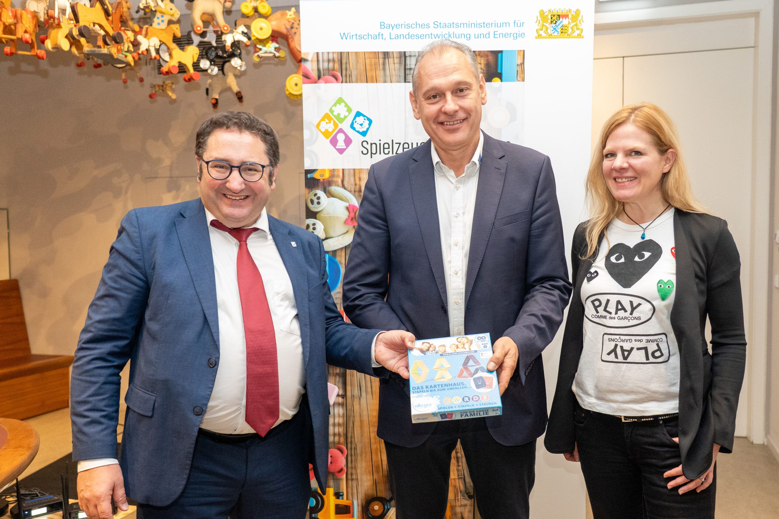 Bild Besuch Initiative Spielzeugland Bayern 1