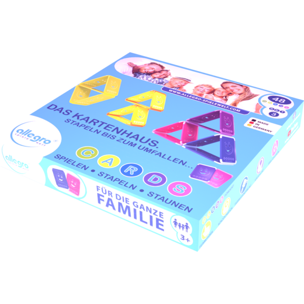 Cards - Set mit 48 Karten (6 Farben)