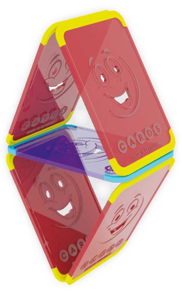 Cards transparent - Set mit 24 Karten (6 Farben) – Bild 2